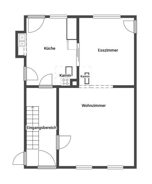 Grundriss Erdgeschoss