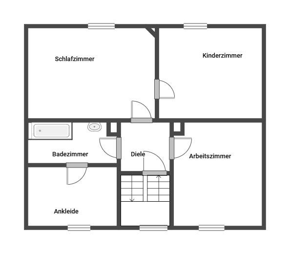 GR neun 1. Etage