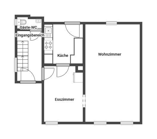 Grundriss Erdgeschoss