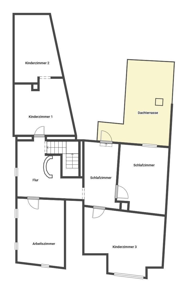 Grundriss 2. Etage