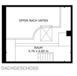 Grundriss Loggia
