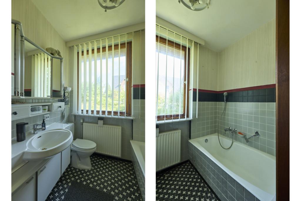 Badezimmer mit Badewanne