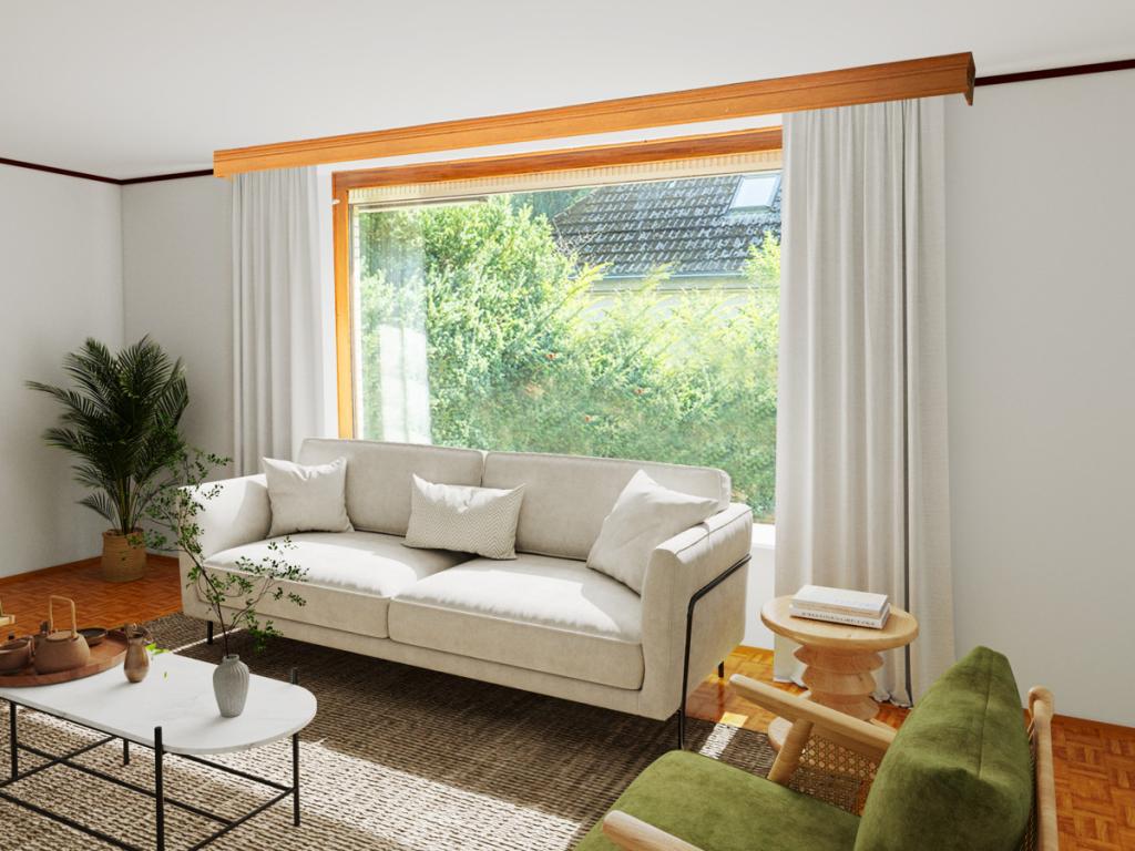 Visualisierungsansicht Wohnzimmer