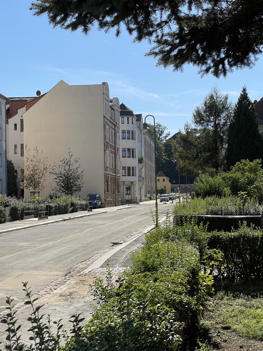 Giebelansicht Nebenstraße