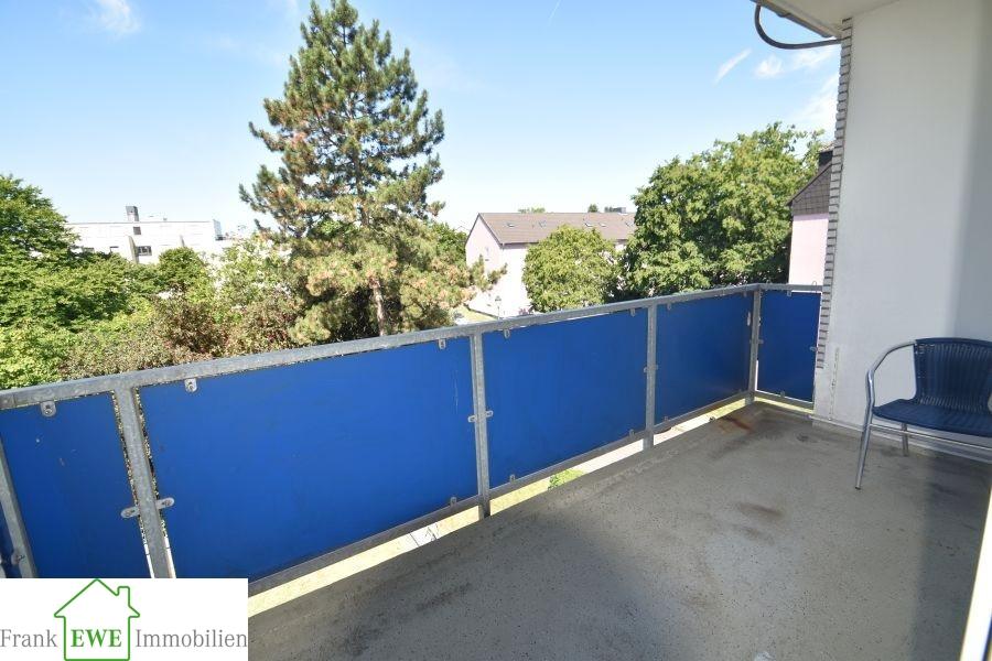 Balkon, 1-Raum-Appartement zum Kauf in Düsseldorf Holthausen, Frank Ewe Immobilienmakler Düsseldorf