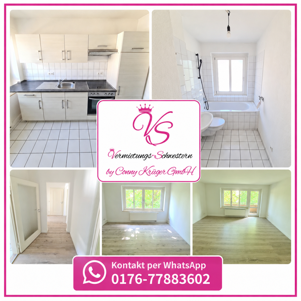 3- Zimmer mit Balkon WG geeignet und EBK :) in zentraler Lage von Chemnitz - Photo 1