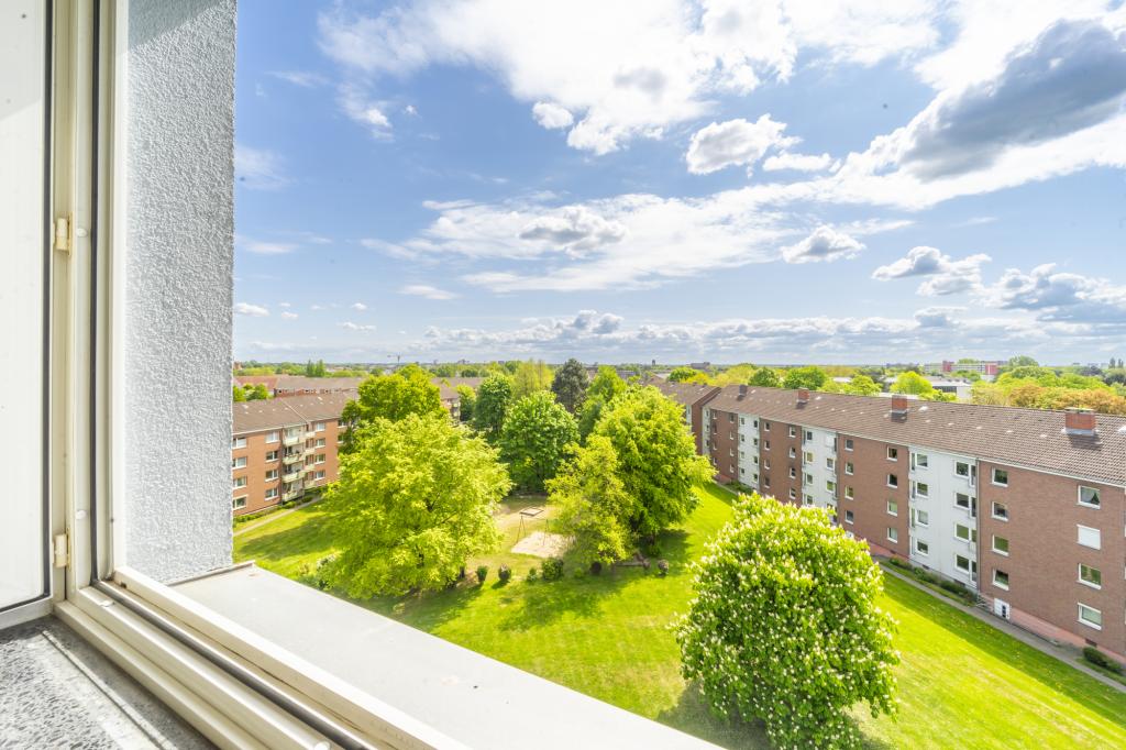 Blick aus dem Fenster