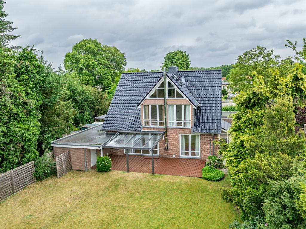 Gartenansicht des Hauses