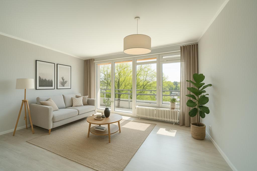 Beispiel-Möblierung/Visualisierung Wohnzimmer