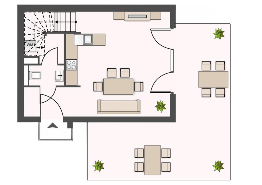 Erdgeschoss- Whg- 4