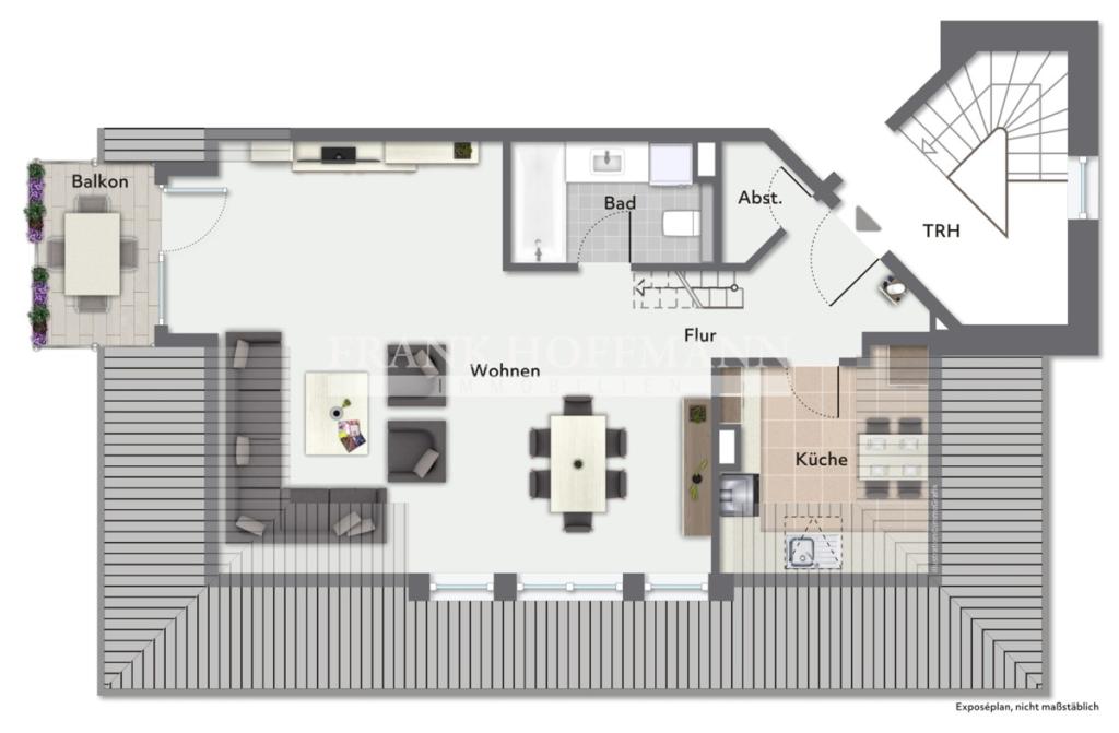 Grundriss Wohnung