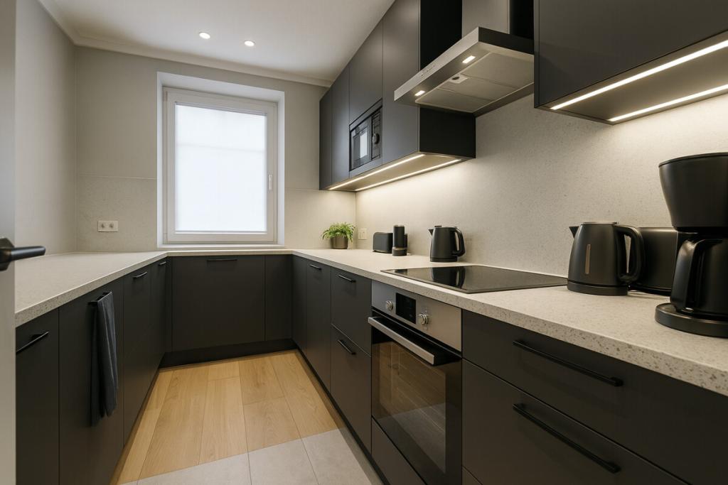 Homestaging Küche (KI generiert)