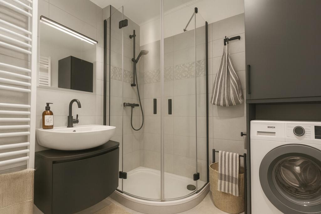 Homestaging Duschbad (KI generiert)