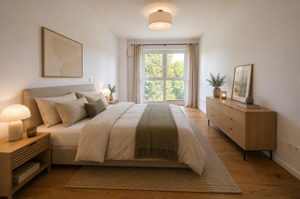 Neubau: Zwei-Zimmer-Wohnung mit Balkon in ruhiger Seitenstraße von Meiendorf. - Foto 3