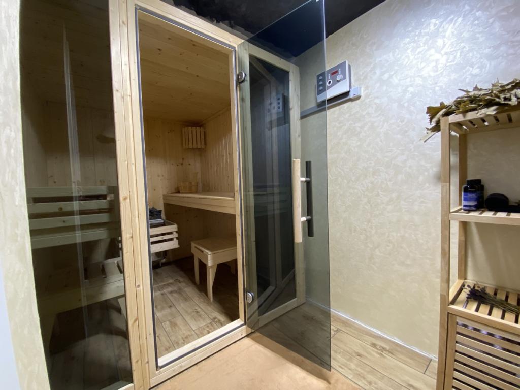 Sauna im Keller