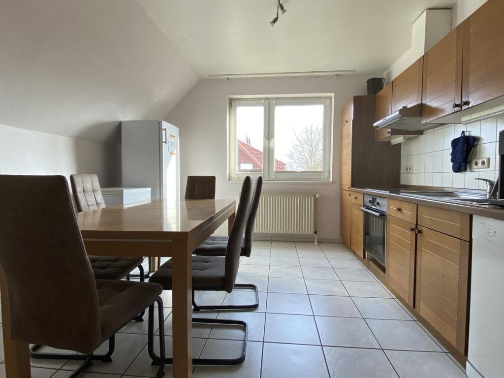 Küche Wohnung  1 1 im Dachgeschoss