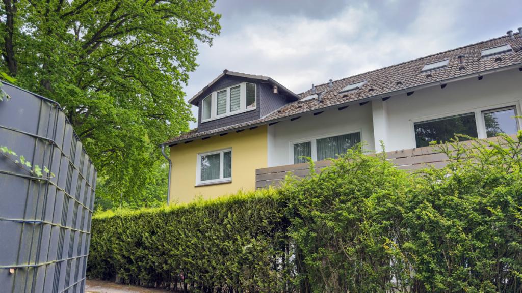 Blick zur Wohnung