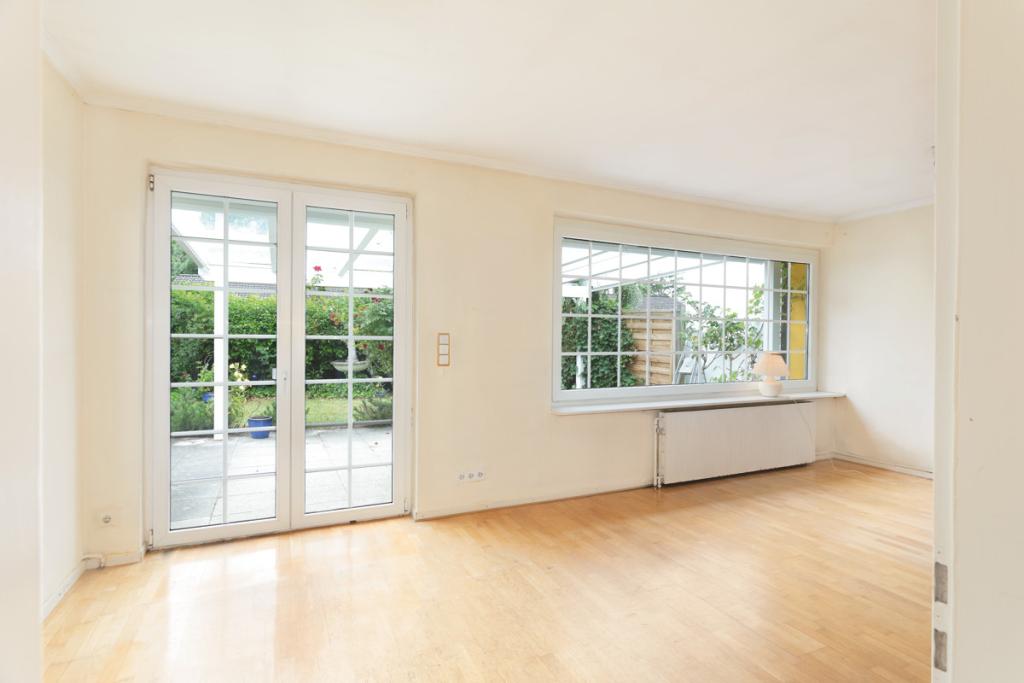 Wohnzimmer mit Terrassenzugang