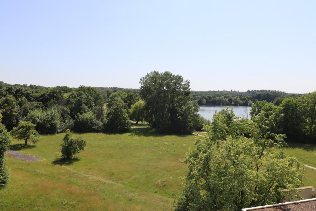 Blick vom Balkon