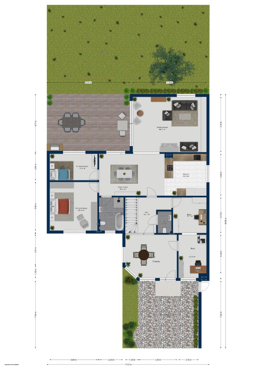 Grundriss Erdgeschoss