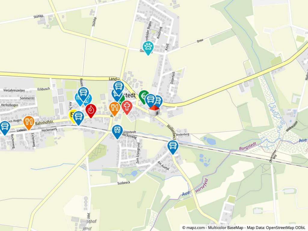 Geolyzer Kartenausschnitt