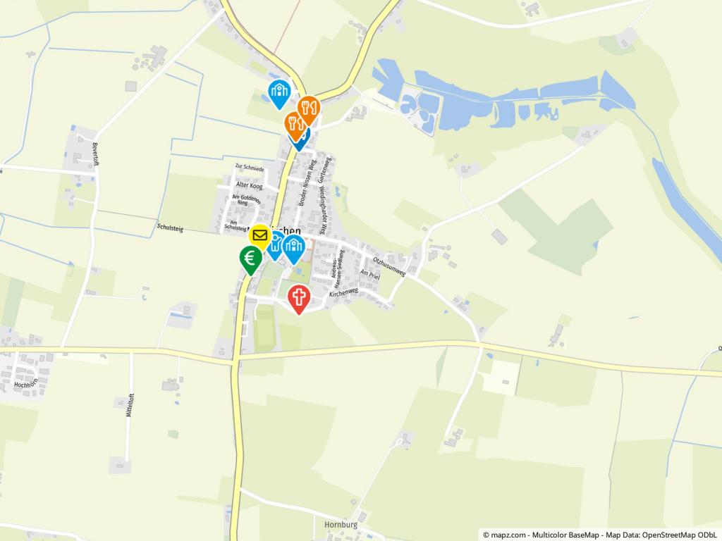 Geolyzer Kartenausschnitt