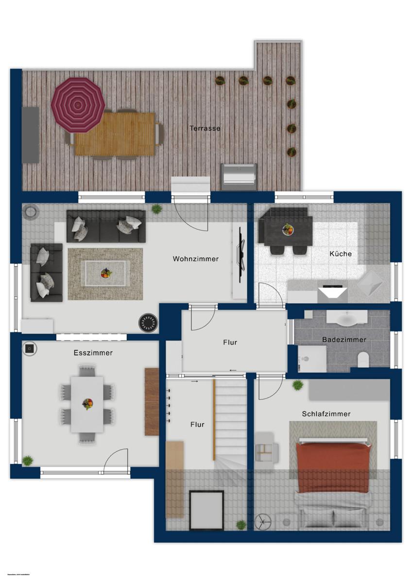 Grundriss Obergeschoss