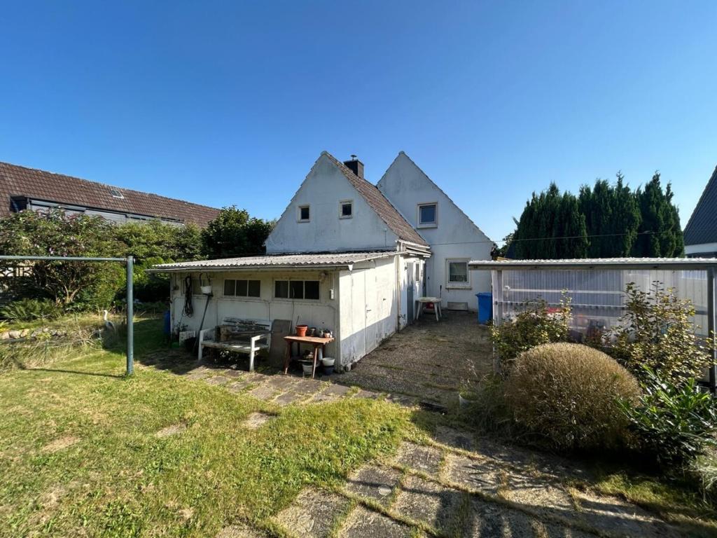 Rückansicht des Hauses