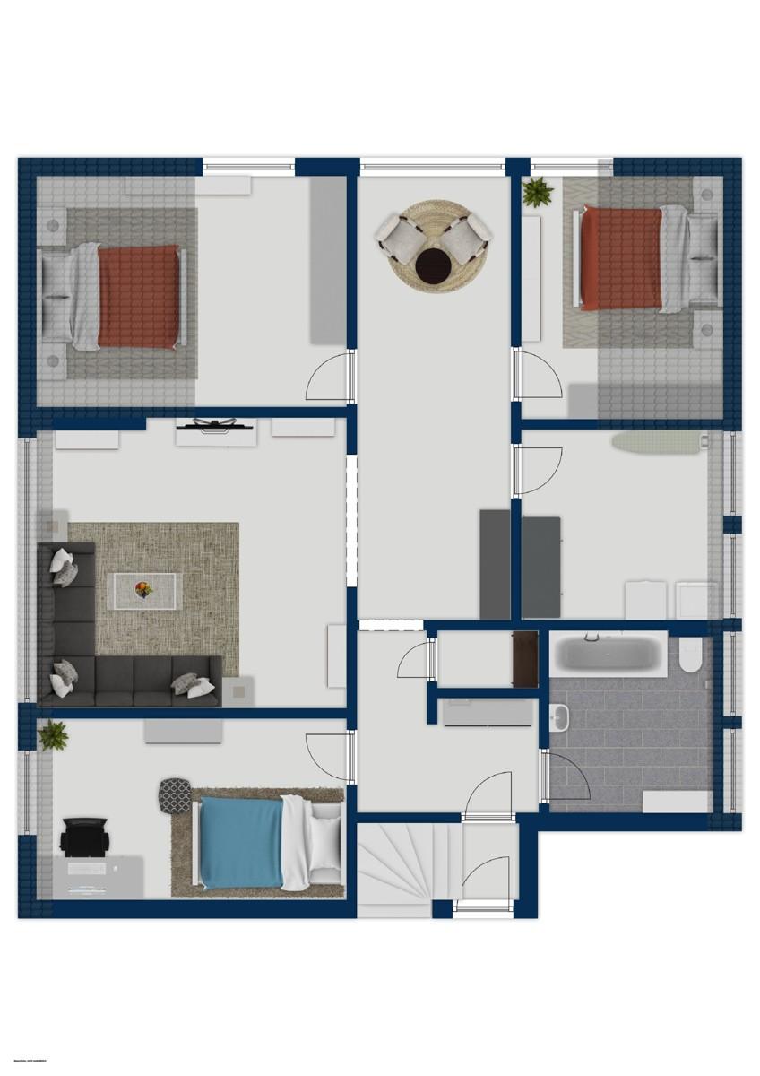 Grundriss 1. OG rechts