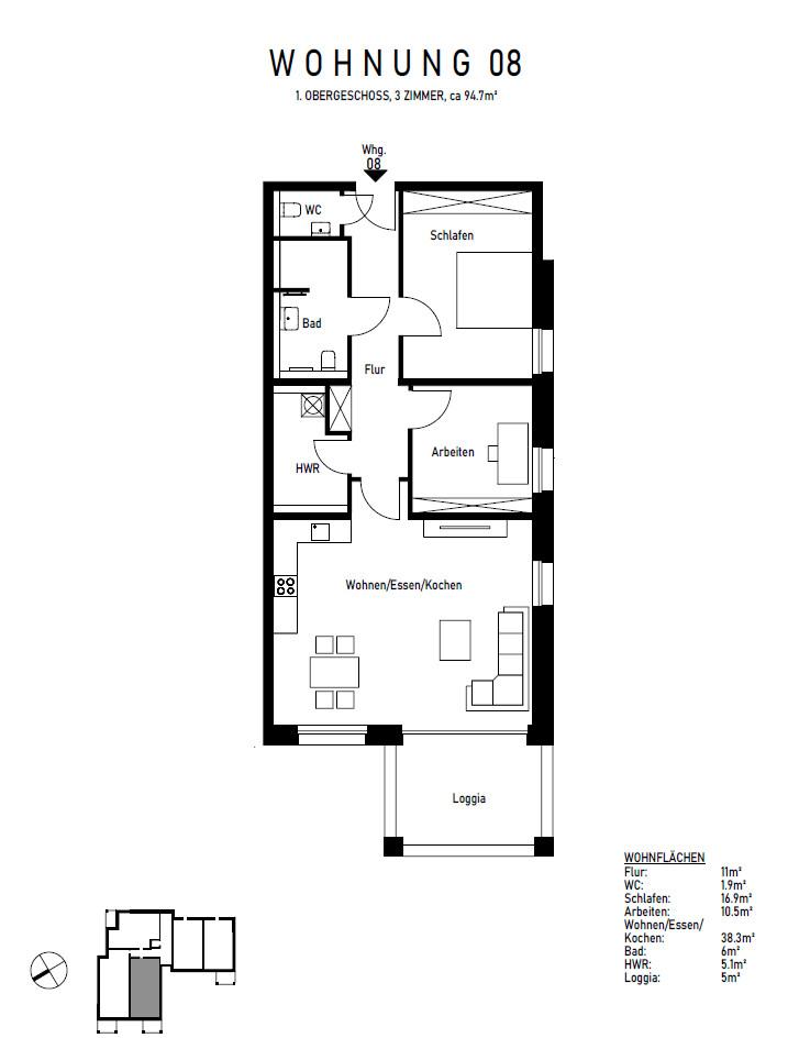 Wohnung 08 1.OG