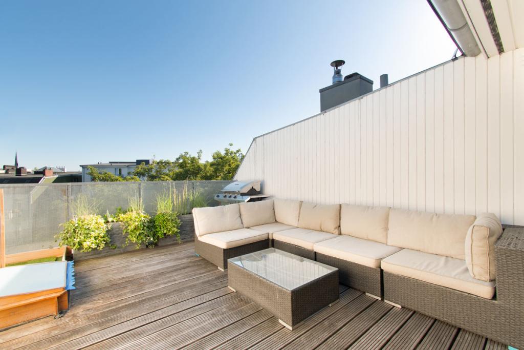 Dachterrasse mit Südausrichtung