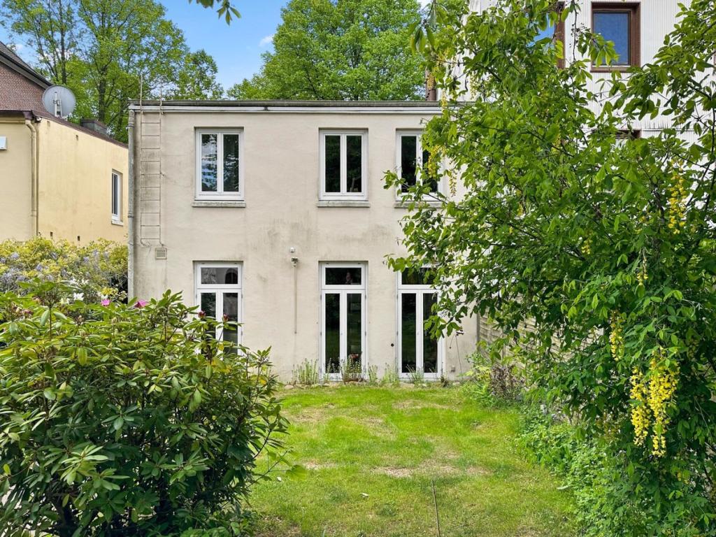 Rückansicht des familiären Stadthauses