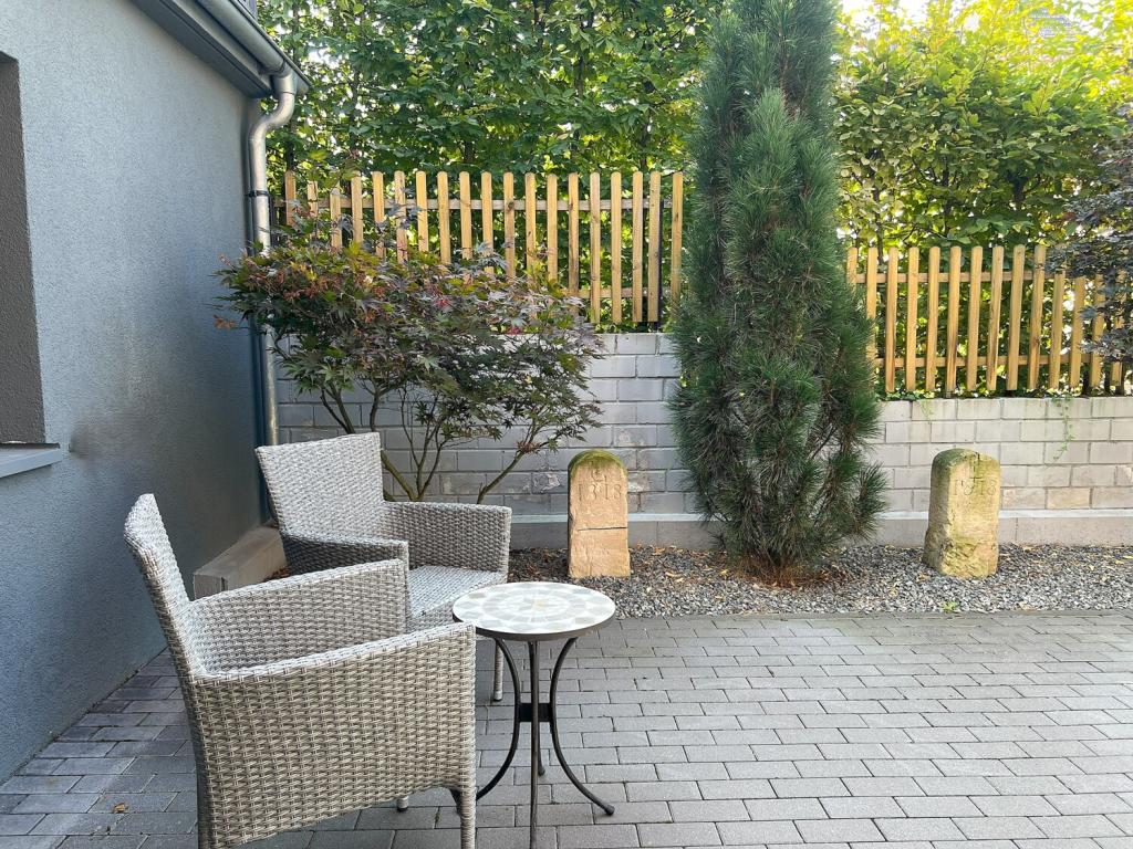 Toller Sitzplatz im Gartengeschoss