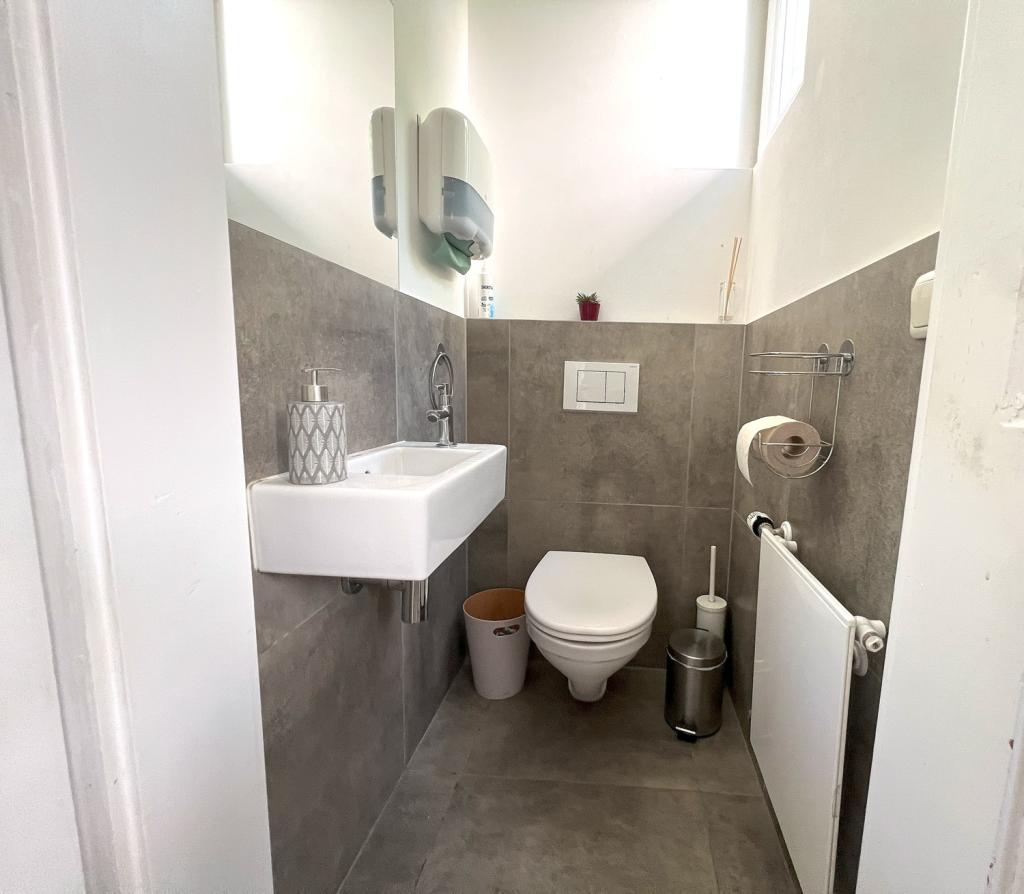 Gäste- WC auf der halben Etage