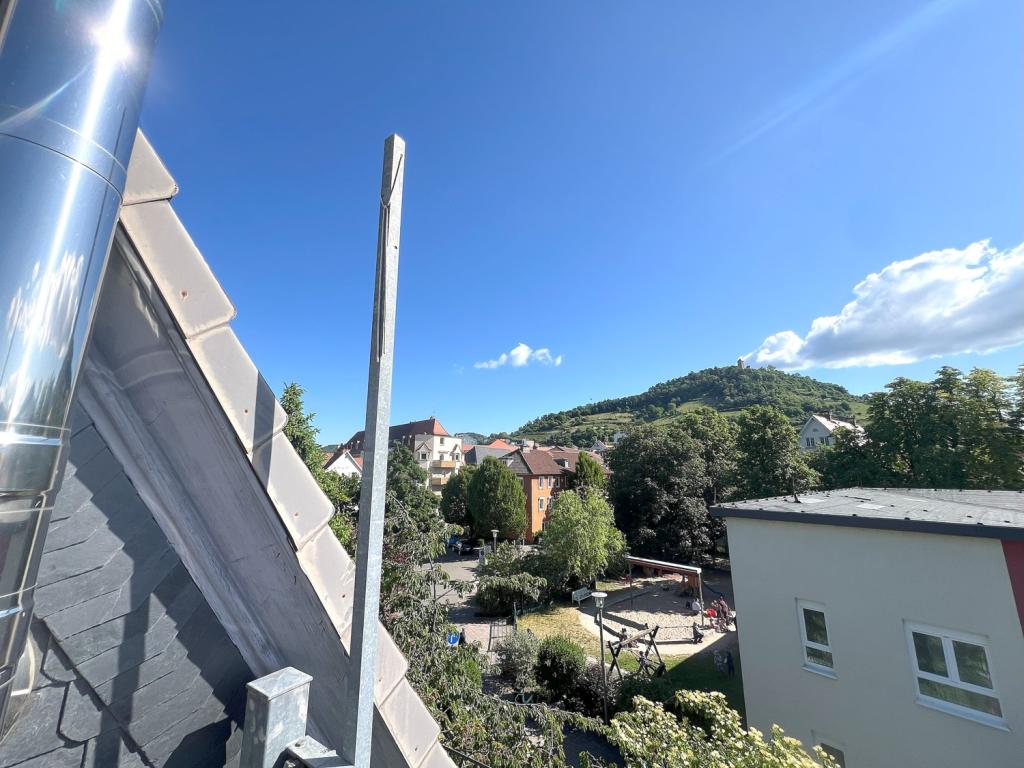 Traumhafter Ausblick zur Starkenburg und zu den Weinbergen