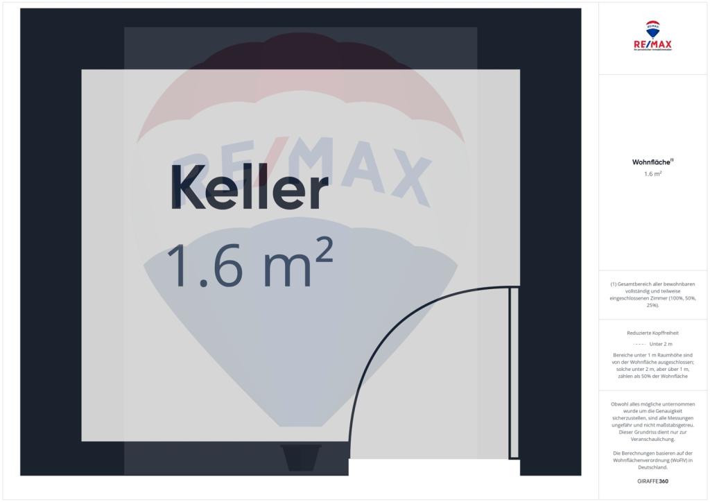 Grundriss Keller