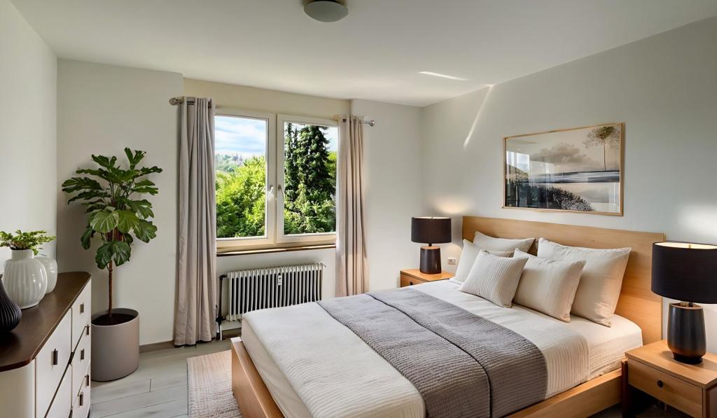Schlafzimmer visualisiert