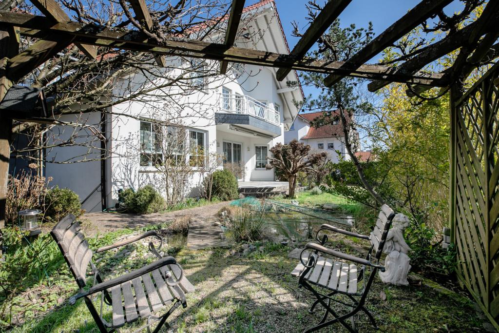 Terrasse am Wohnbereich