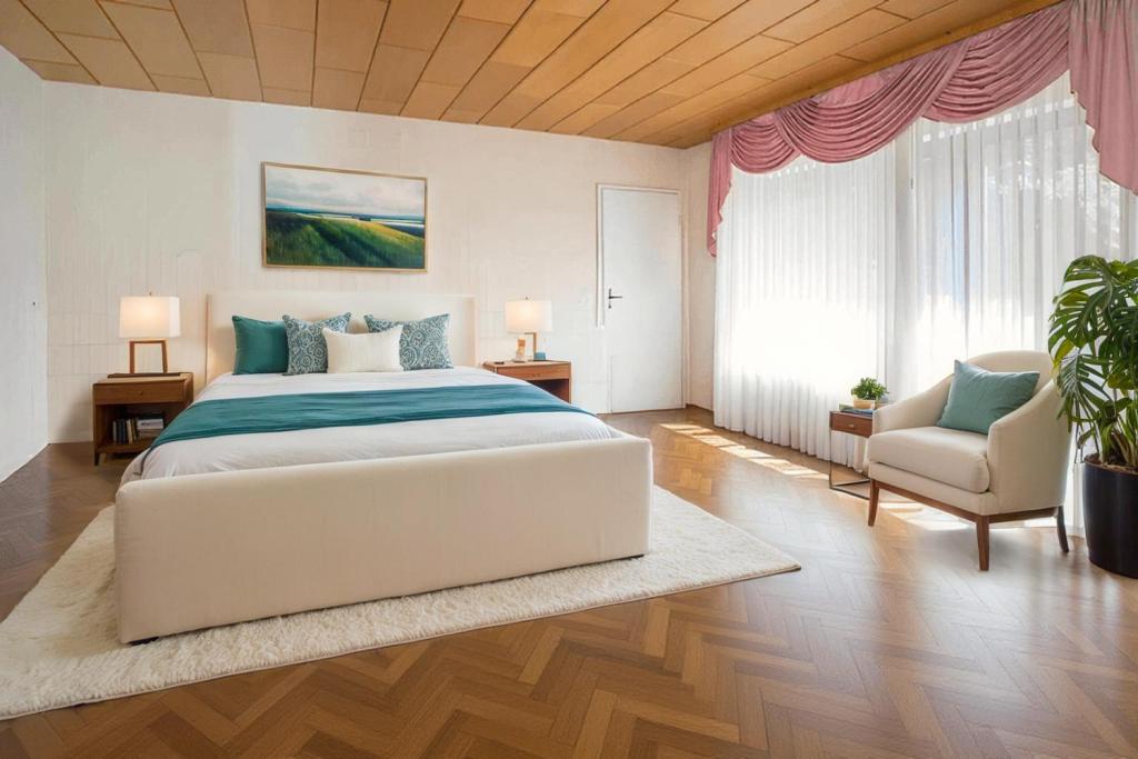 Schlafzimmer -Visualisiert