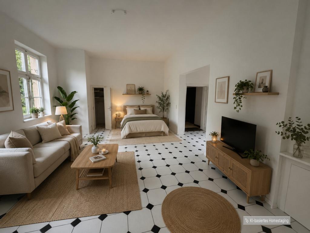 Charmantes Refugium im Grünen – 1-Zimmer-Wohnung in historischer Villa in Egelsbach - Foto 1