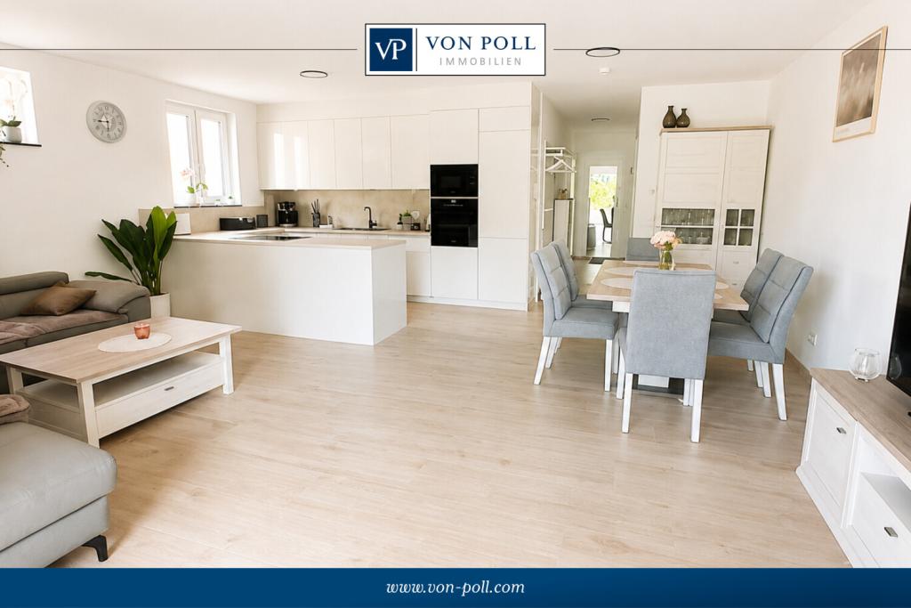 Moderne, neuwertige 2-Zimmer-Wohnung in Dreieichenhain – möbliert & mit Südterrasse - Foto 3