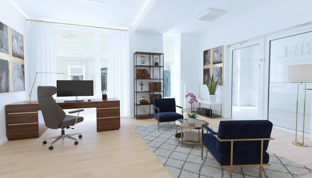 Schaufensterbereich digital beräumt