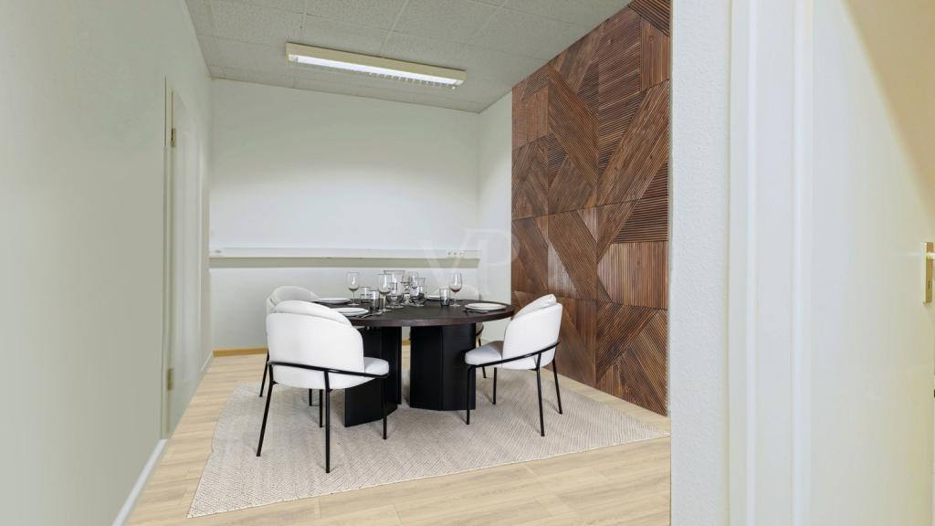 Aufenthaltsraum digital möbliert