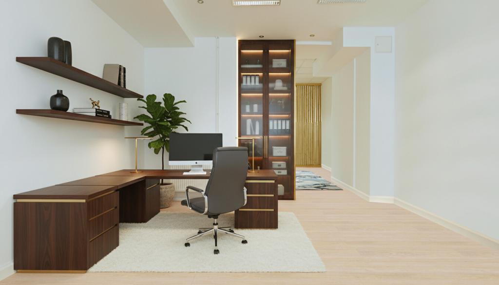 Bürofläche digital beräumt