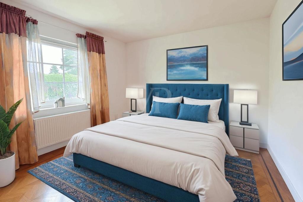 Schlafzimmer digital saniert