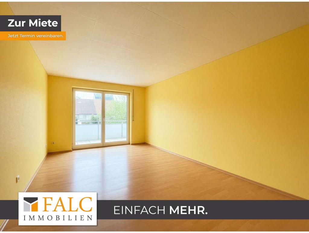 2-Zimmer-Wohnung im Obergeschoss mit Süd-Balkon und Einbauküche - Foto 1