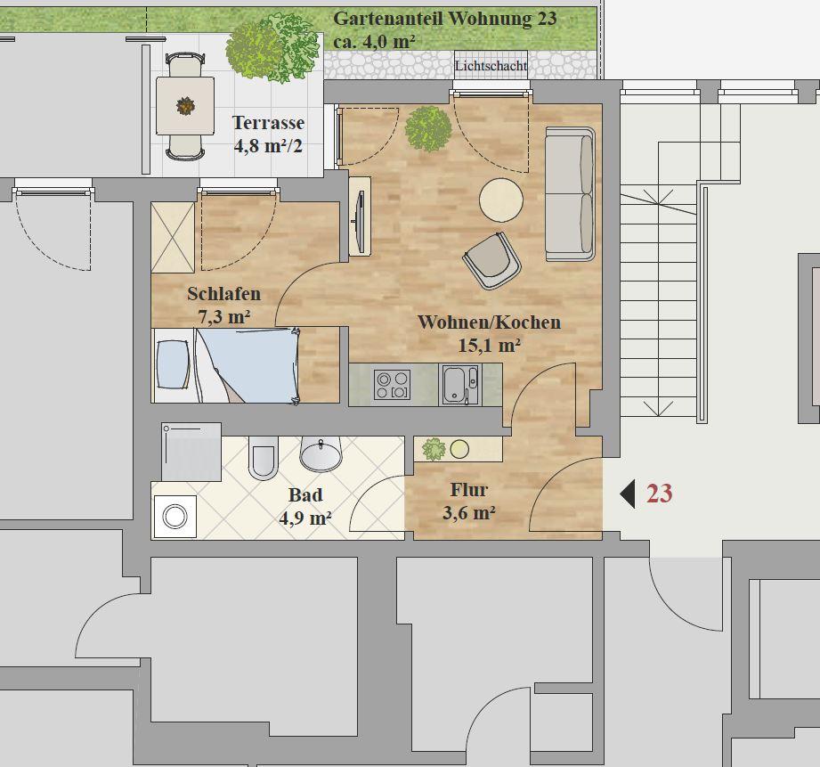 ERSTBEZUG - 1,5-ZIMMER WOHNUNG - Foto 5