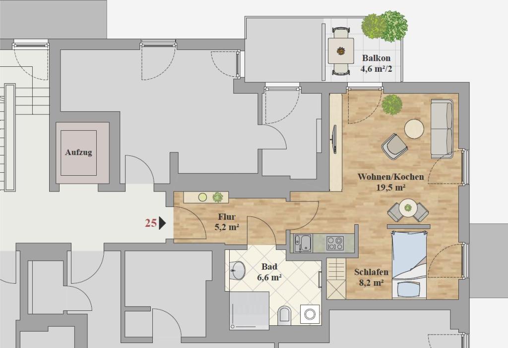 ERSTBEZUG - 1,5-ZIMMER WOHNUNG - Foto 5