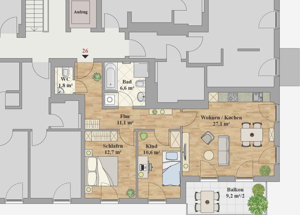 ERSTBEZUG - 3,0-ZIMMER WOHNUNG - Photo 5