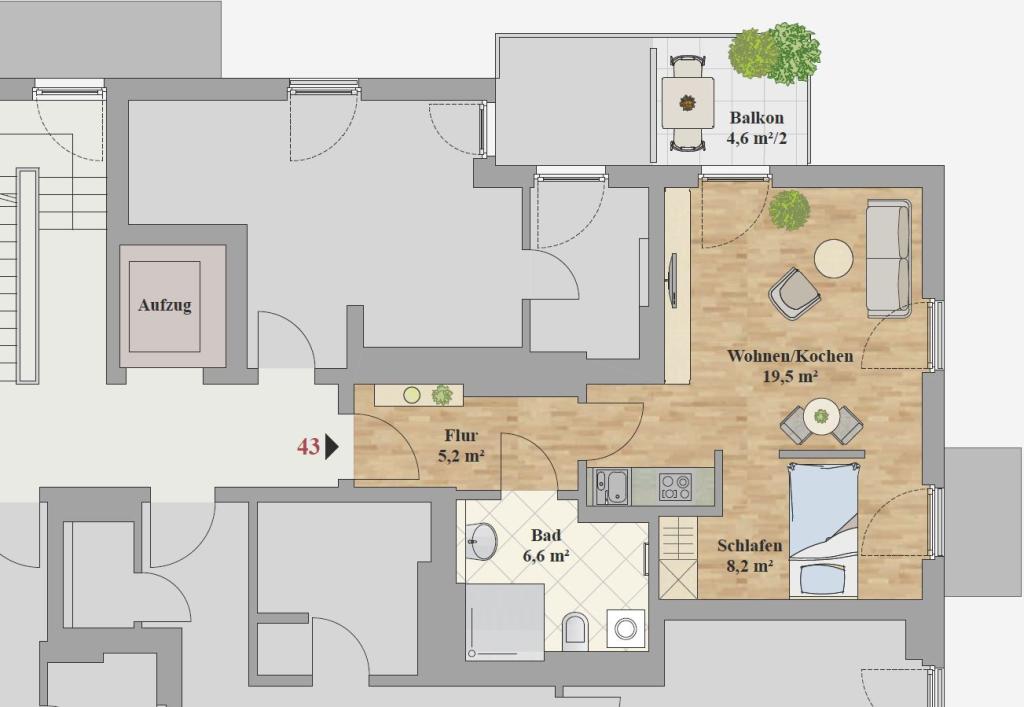 ERSTBEZUG - 1,5-ZIMMER WOHNUNG - Foto 5